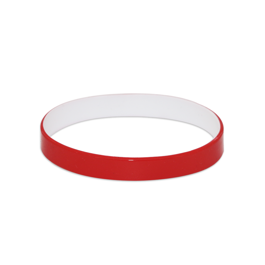 Bracelet en silicone Couleur Laserable