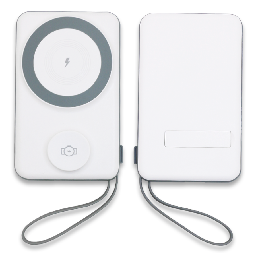 Coffret rapide Power Bank MagSafe 10000 mAh TM sans fil pour téléphone et montre à chargement rapide