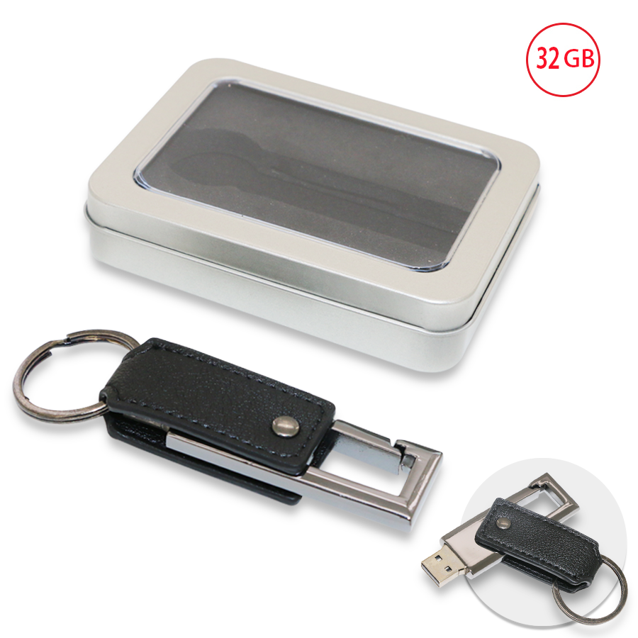 Boitier USB Simili Crochet 32 GB