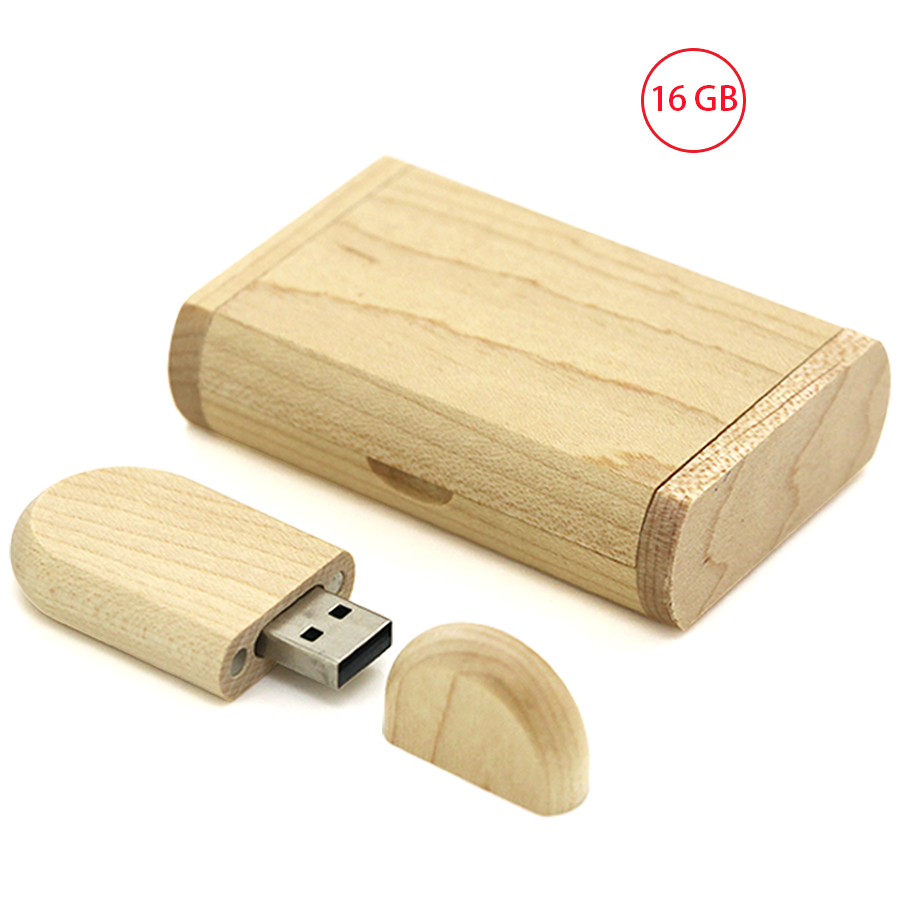 USB 16 GB en bois