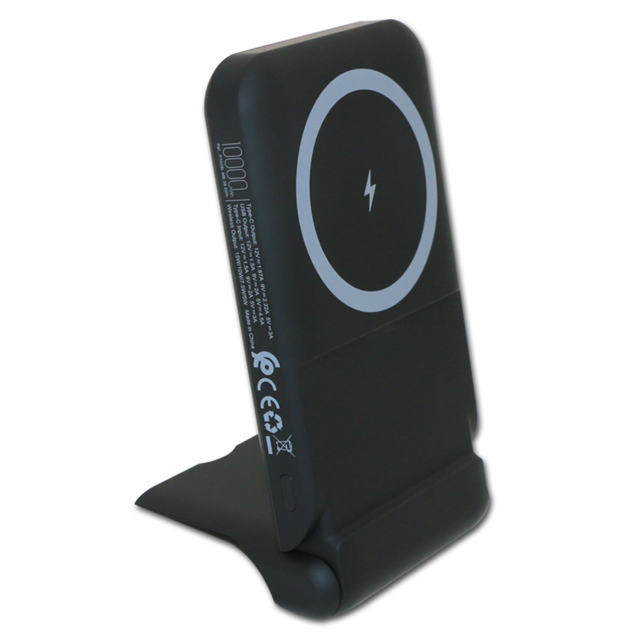 Coffret rapide Power Bank MagSafe 10000 mAh TSP sans fil pour téléphone avec support port-téléphone à chargement rapide