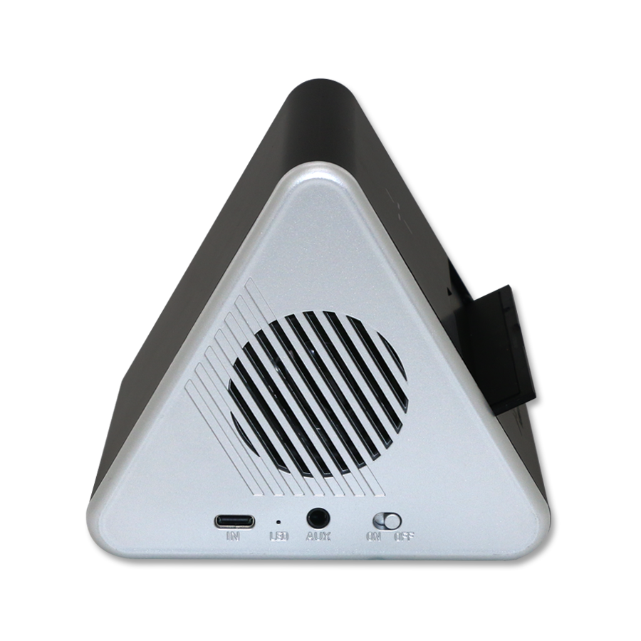 Speaker Chargeur Sans Fil Pyramidale