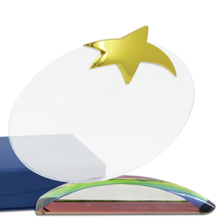 Trophée arondi Etoile