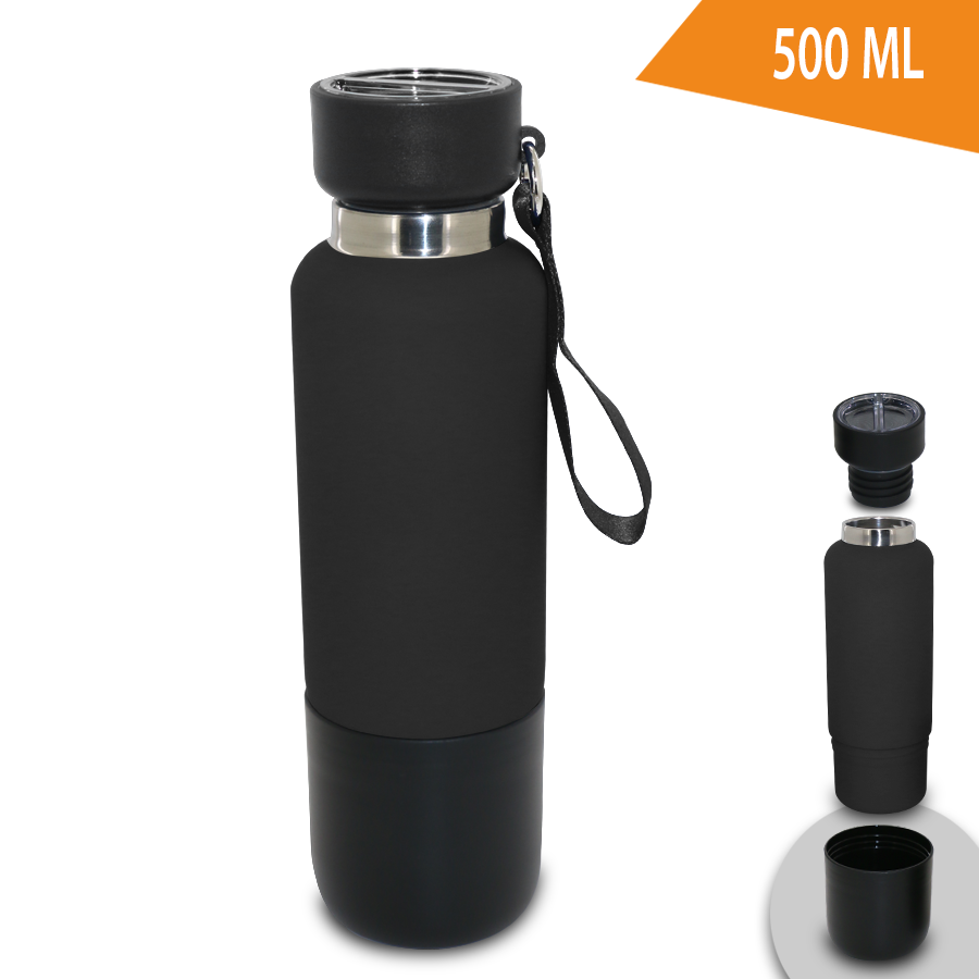 Thermo Bouteille Isotherme à Verre 500Ml