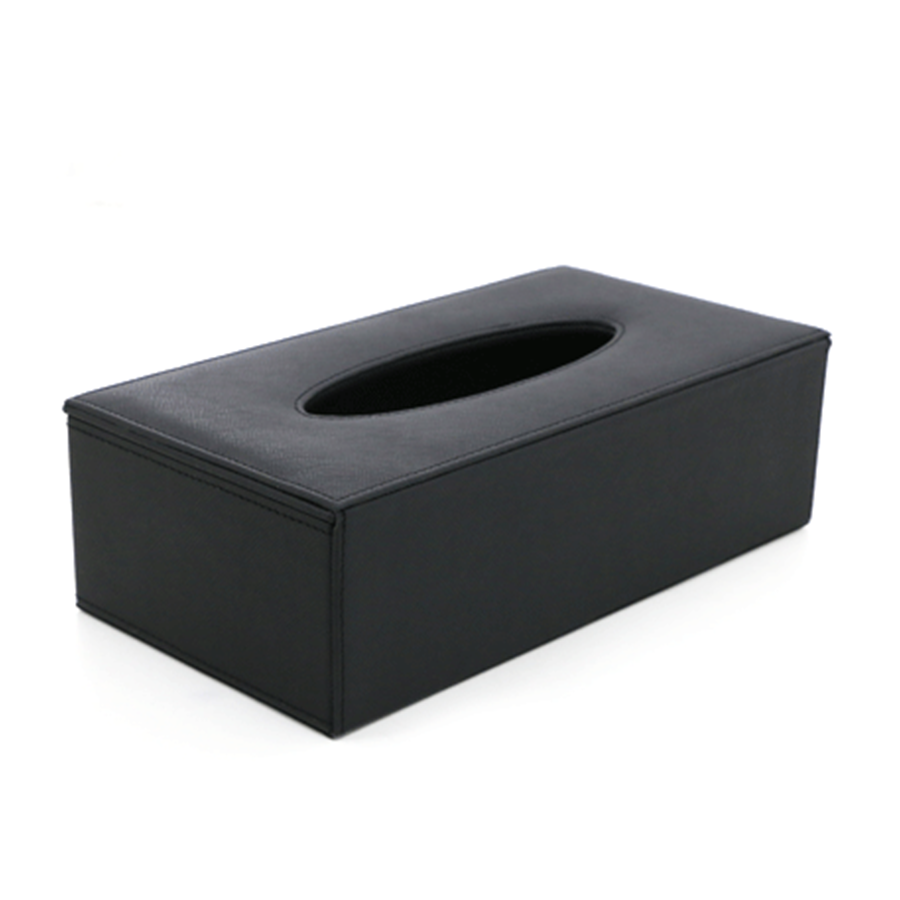 Cache Boite à Mouchoirs  avec Horloge de Bureau